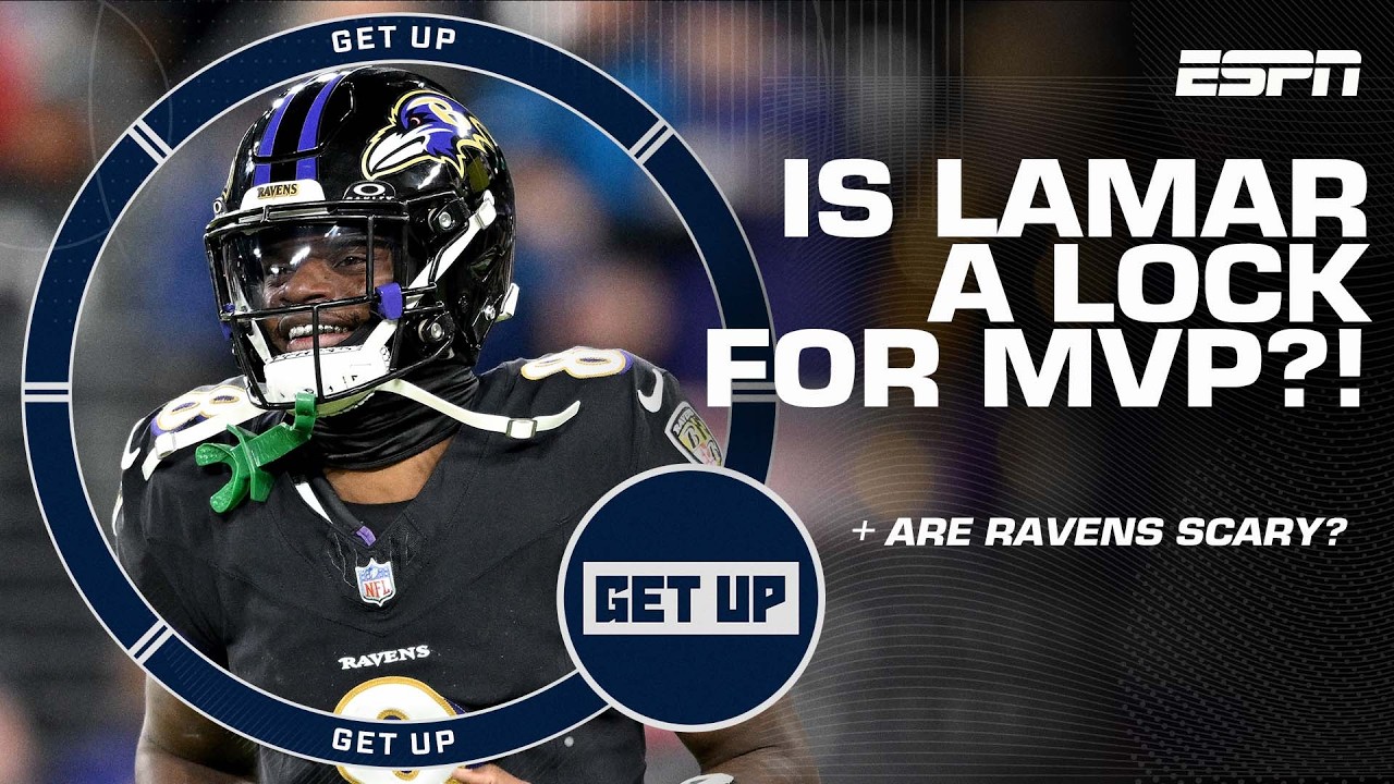 Is Lamar Jackson Destined for MVP Glory? 🔒 Plus, Are the Ravens About to Become Unstoppable? 👀 | Get Up