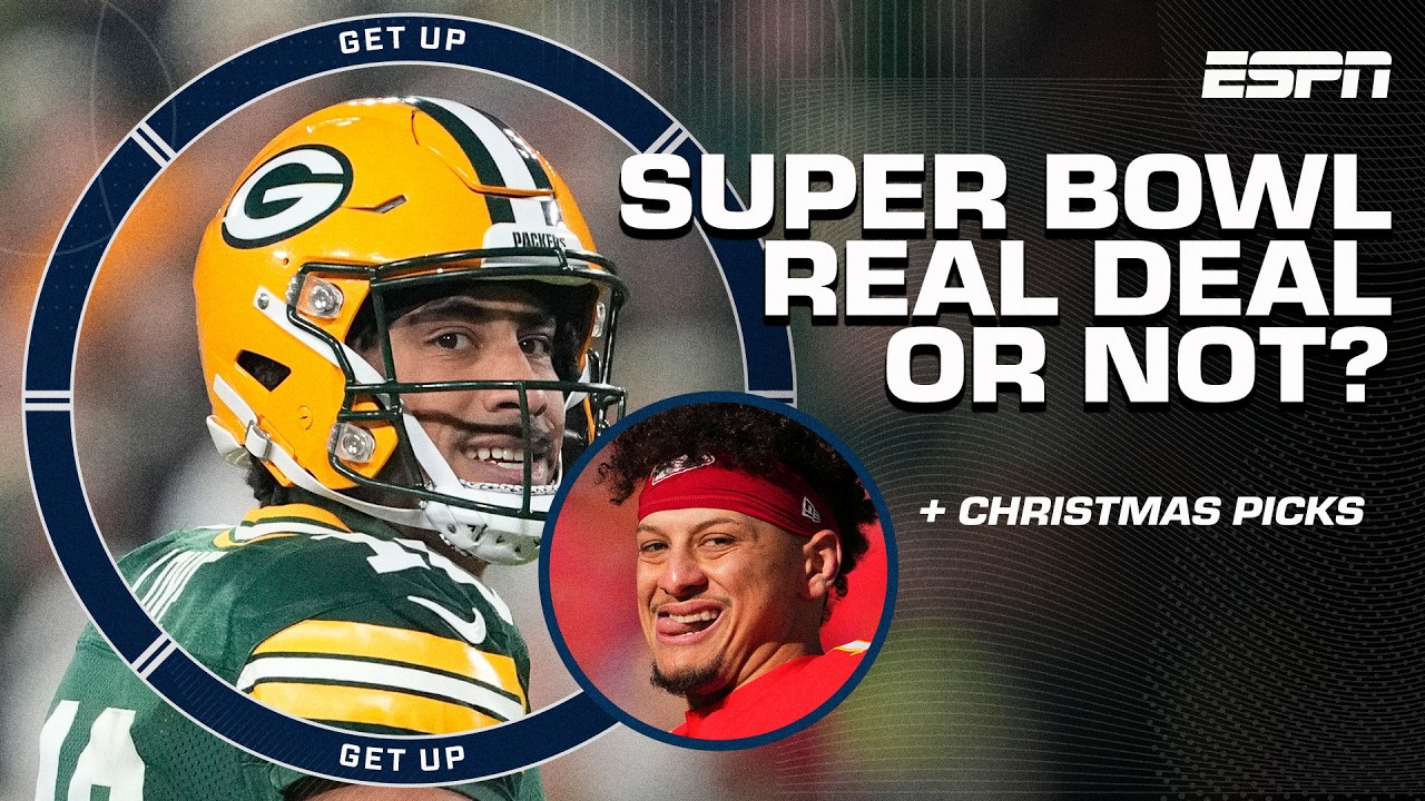 Will the Packers Make Super Bowl History? 🎄 NFL Christmas Day Picks with Foxworth’s Surprising Take! 👀 | Get Up