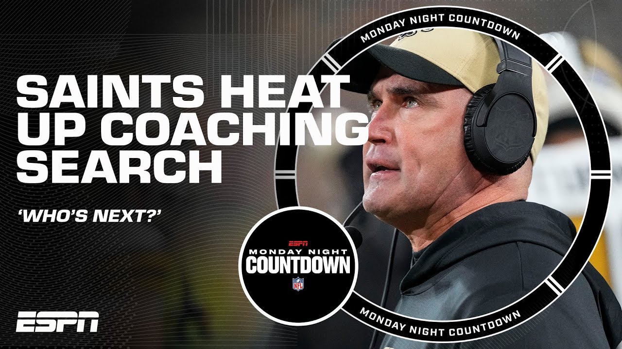 Who’s on the Hot Seat? 🔍 Saints Set to Ignite a Thrilling Coaching Search | Monday Night Countdown