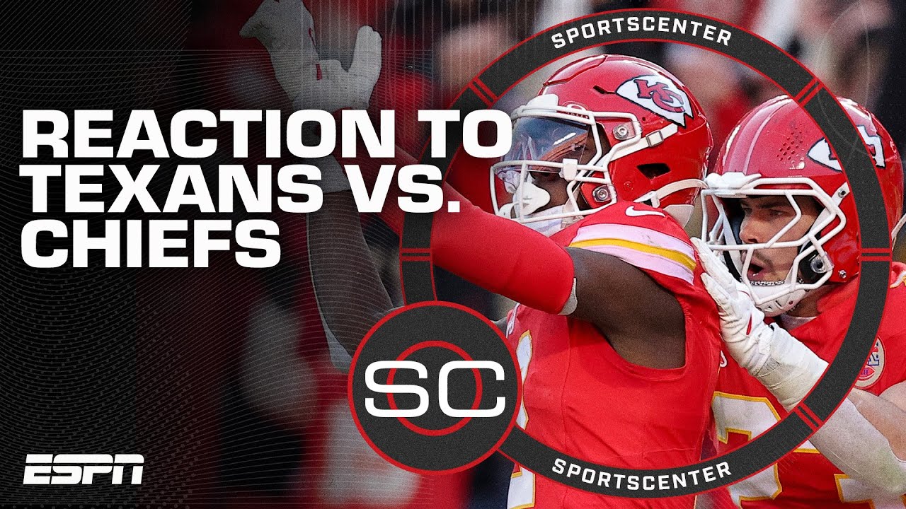 Texans vs. Chiefs Showdown: Why Did Houston Struggle to Seal the Deal? Insights from Damien Woody | SportsCenter