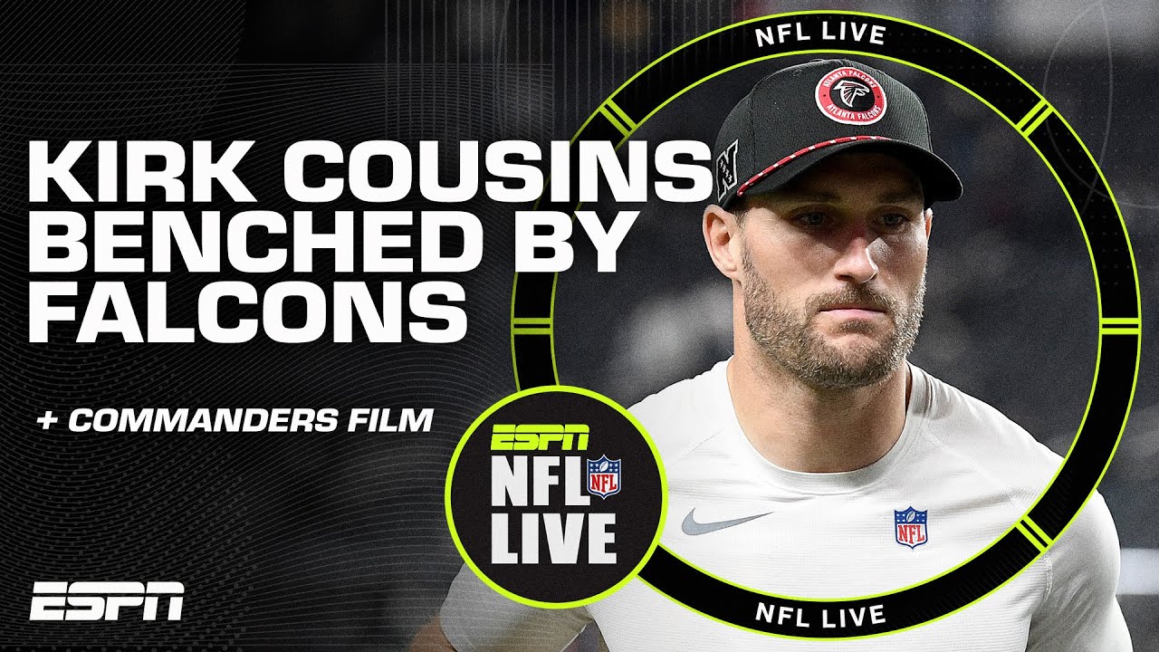 Why Did the Falcons Wait a Week to Bench Kirk Cousins? Discover the Surprising Insights with Dan Orlovsky | NFL Live Film Breakdown!