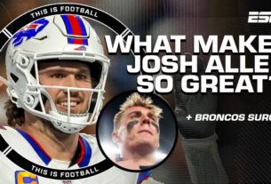 Andrew Whitworth Spills the Beans on Josh Allen, Broncos Crush, and Epic Lineman Trash Talk! 🗣️ | Unveiling ‘This is Football’