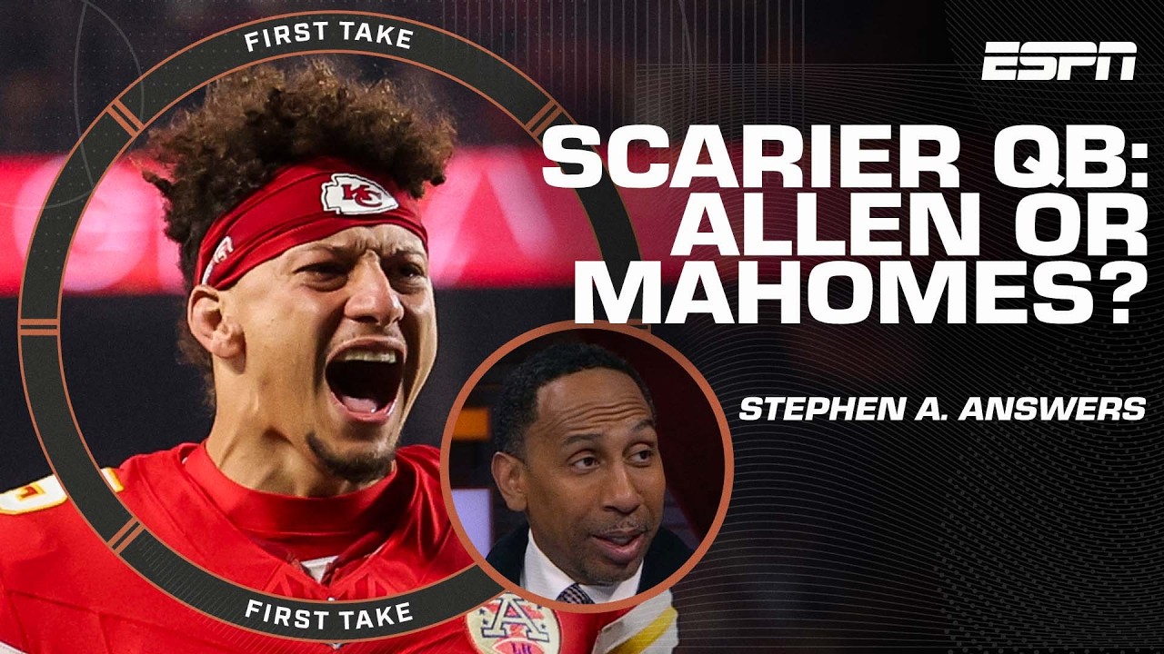 Why Stephen A. Isn’t Convinced Josh Allen Can Outshine Mahomes as a QB… The Surprising Reason Revealed! 👀 | First Take