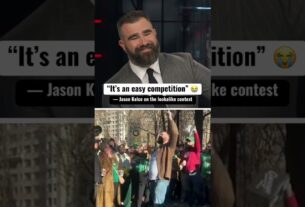 Jason Kelce’s Hilarious Mixed Feelings About the Lookalike Contest – What Did He Really Think? 😂