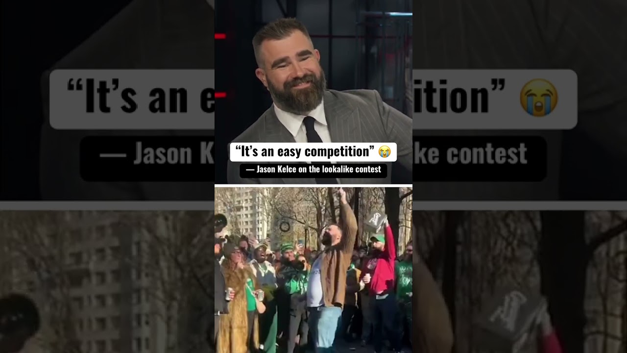 Jason Kelce’s Hilarious Mixed Feelings About the Lookalike Contest – What Did He Really Think? 😂