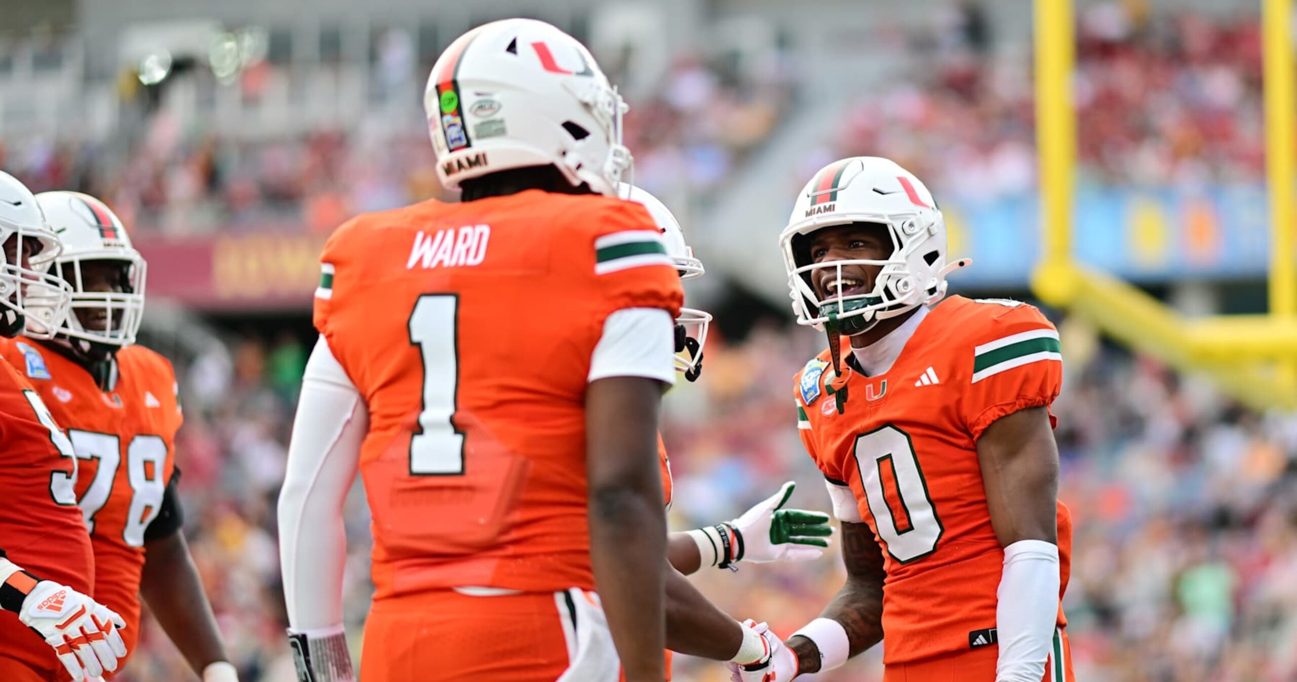 Miami’s Mario Cristobal Explains Cam Ward’s Absence in 2nd Half of Bowl Loss to ISU