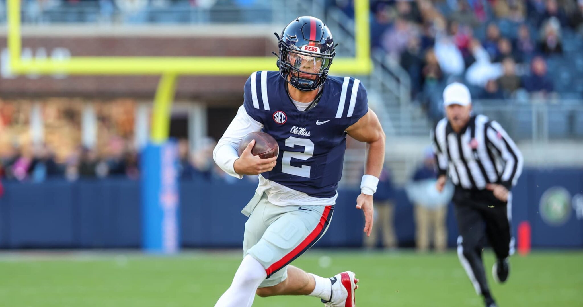 Video Ole Miss Quarterback Jaxson Dart Declares for 2025 NFL Draft