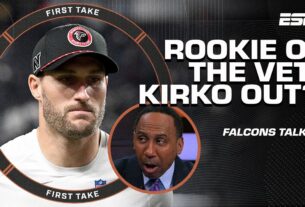 Is Kirk Cousins Really That Bad? 🤔 Stephen A. Breaks Down the Falcons’ Playoff Aspirations on First Take!