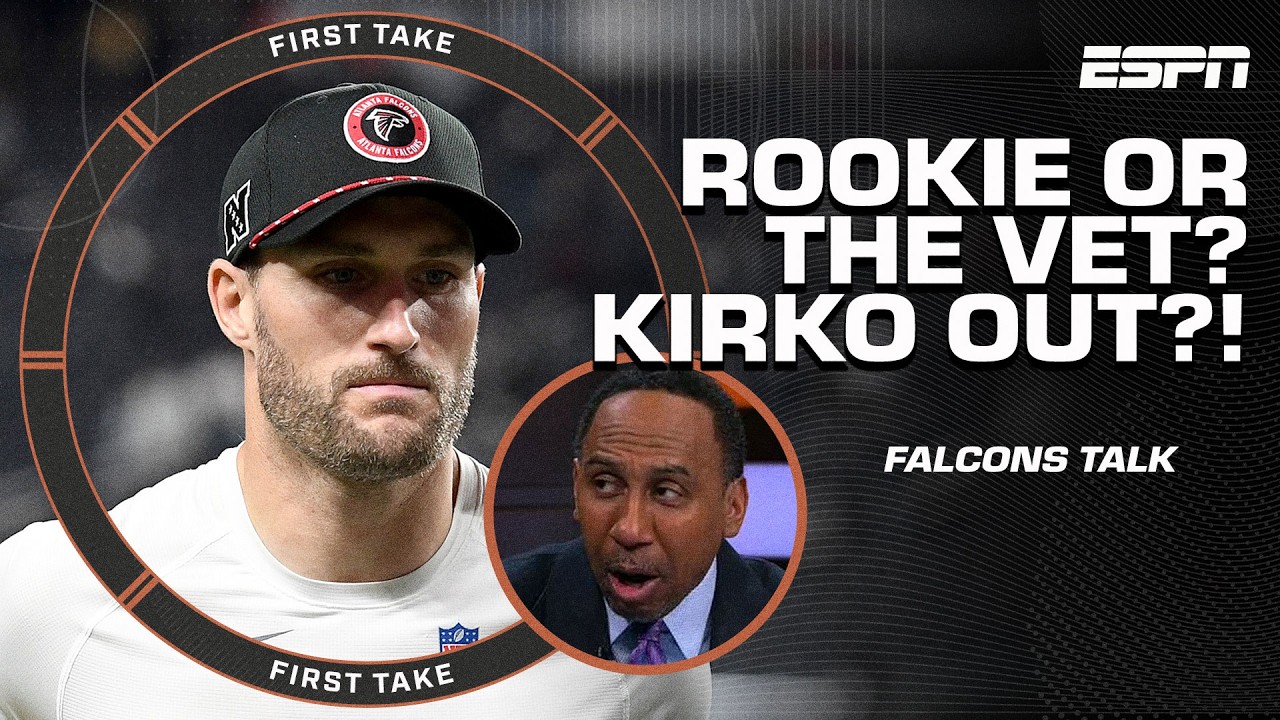 Is Kirk Cousins Really That Bad? 🤔 Stephen A. Breaks Down the Falcons’ Playoff Aspirations on First Take!