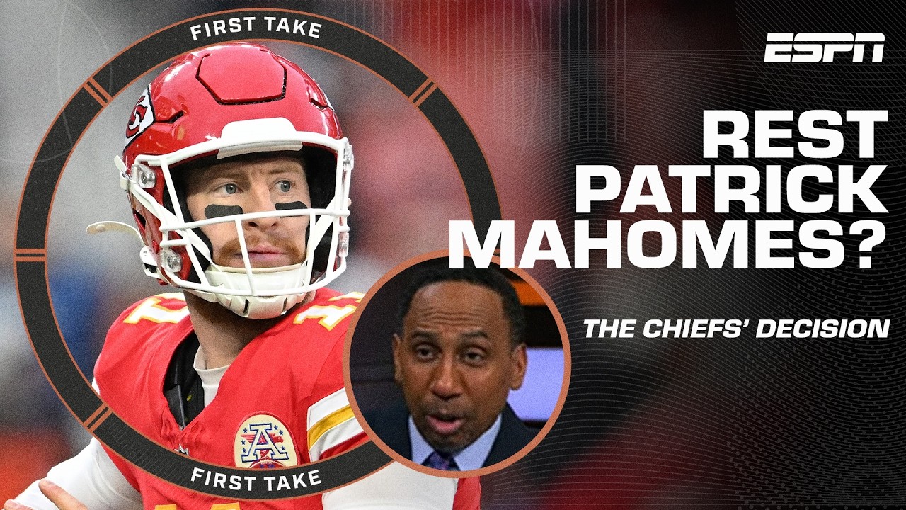 Should Carson Wentz Prove His Worth? 🤔 Stephen A. Surprises with Bold Advice for Chiefs and Mahomes | First Take