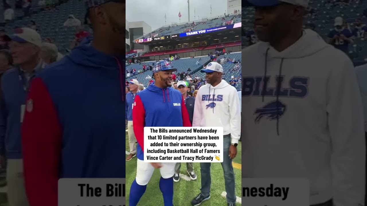 “Surprising New Alliance: Vince Carter and Tracy McGrady Team Up with the Buffalo Bills’ Ownership—What’s Their Vision?” 👏