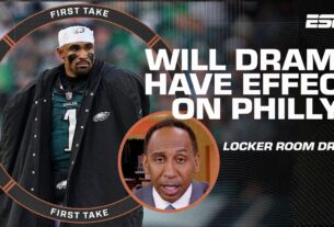 Stephen A. Warns: Will Eagles’ Ongoing Drama Spell Their Downfall? 😬 | First Take