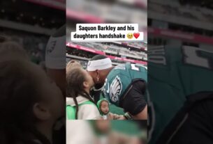 Heartwarming Family Moment with Saquon Barkley: What Do They Share? 👏 (via @NFL)