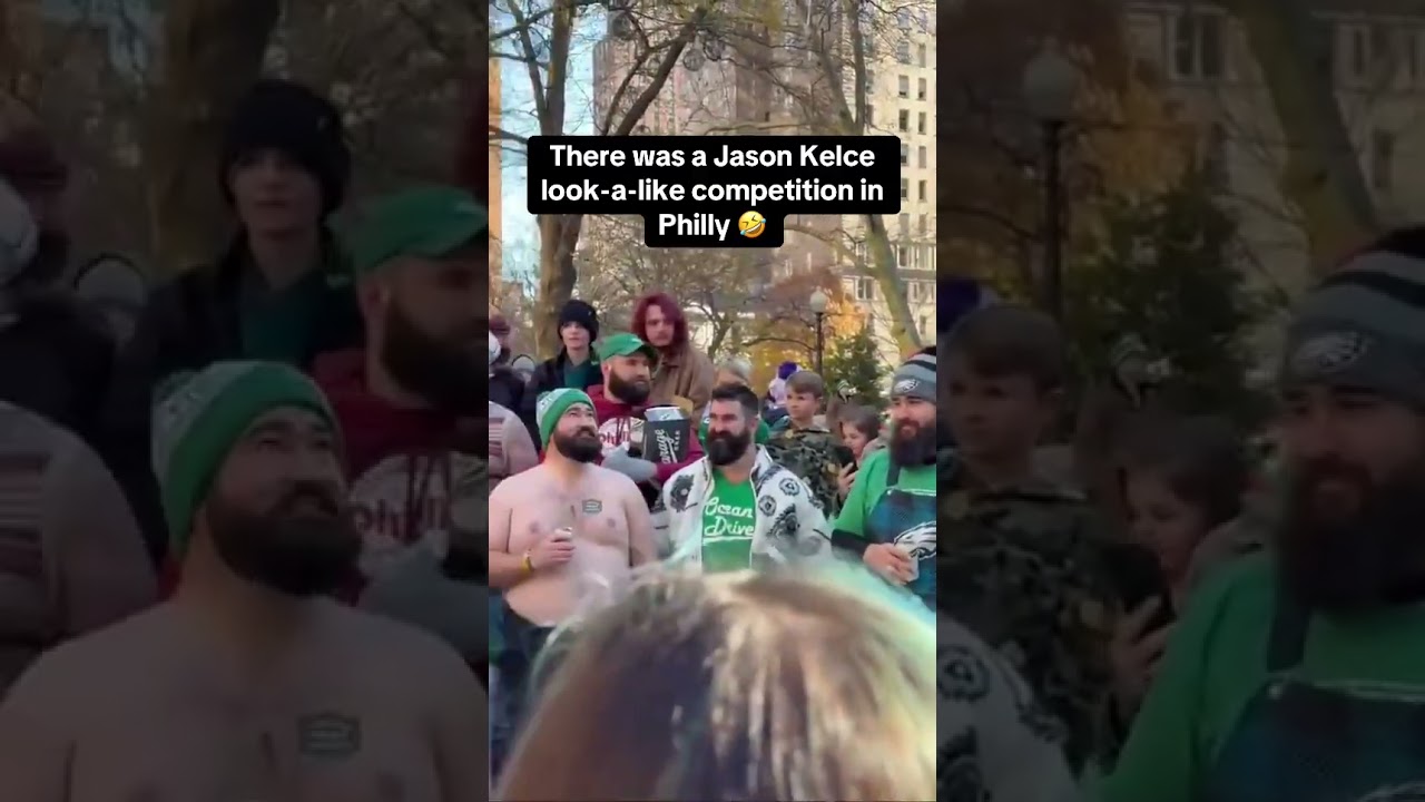 Can You Spot the Jason Kelce Twin? 🤔🤣 Discover the Hilarious Look-Alike Contest!