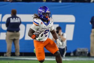 Ashton Jeanty Declares for NFL Draft; Boise State RB Finished 2nd in Heisman Voting